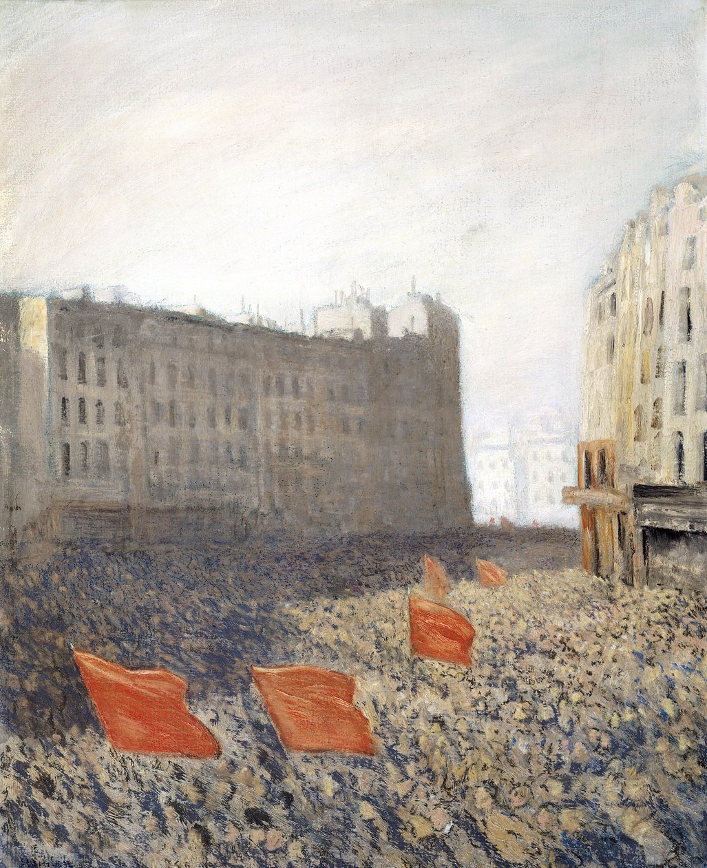 المظاهرة ، 1905 بواسطة ثيوفيل الكسندر شتاينلين