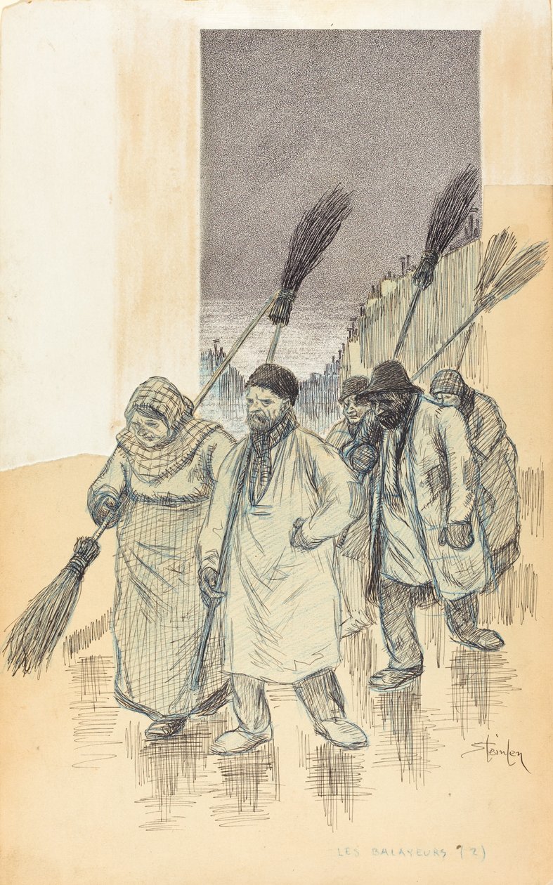 كناس ، 1888. بواسطة ثيوفيل الكسندر شتاينلين