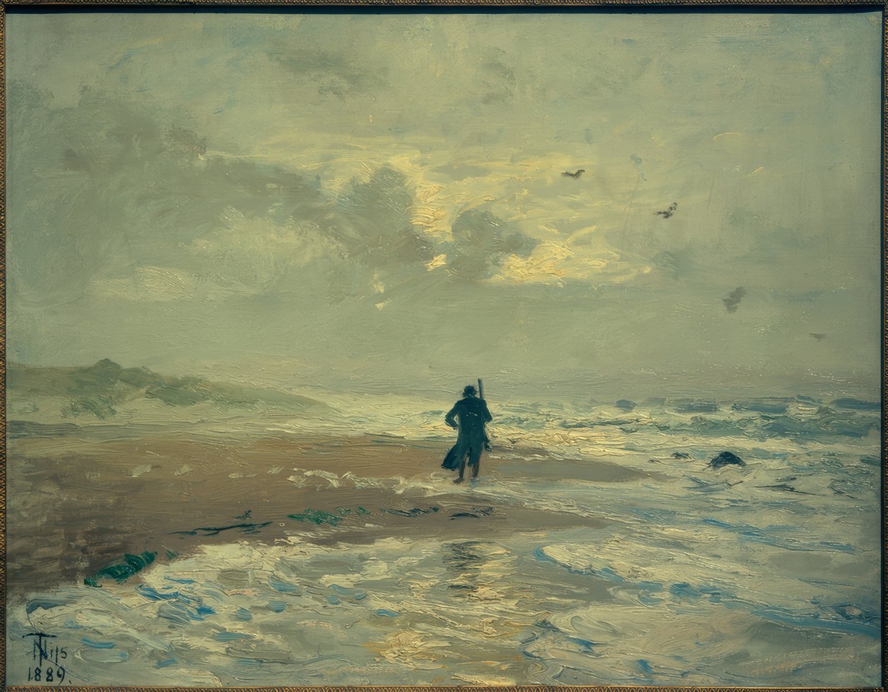 Strandansicht. Grenen قرب Skagen بواسطة ثورفالد نيس