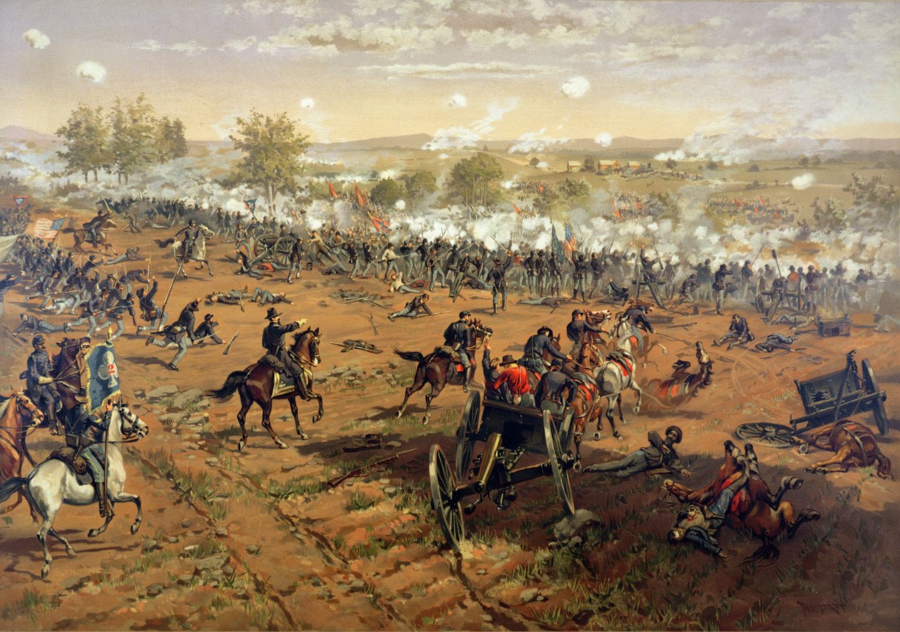 Battle of Gettysburg بواسطة ثور دي (بعد) ثولستروب