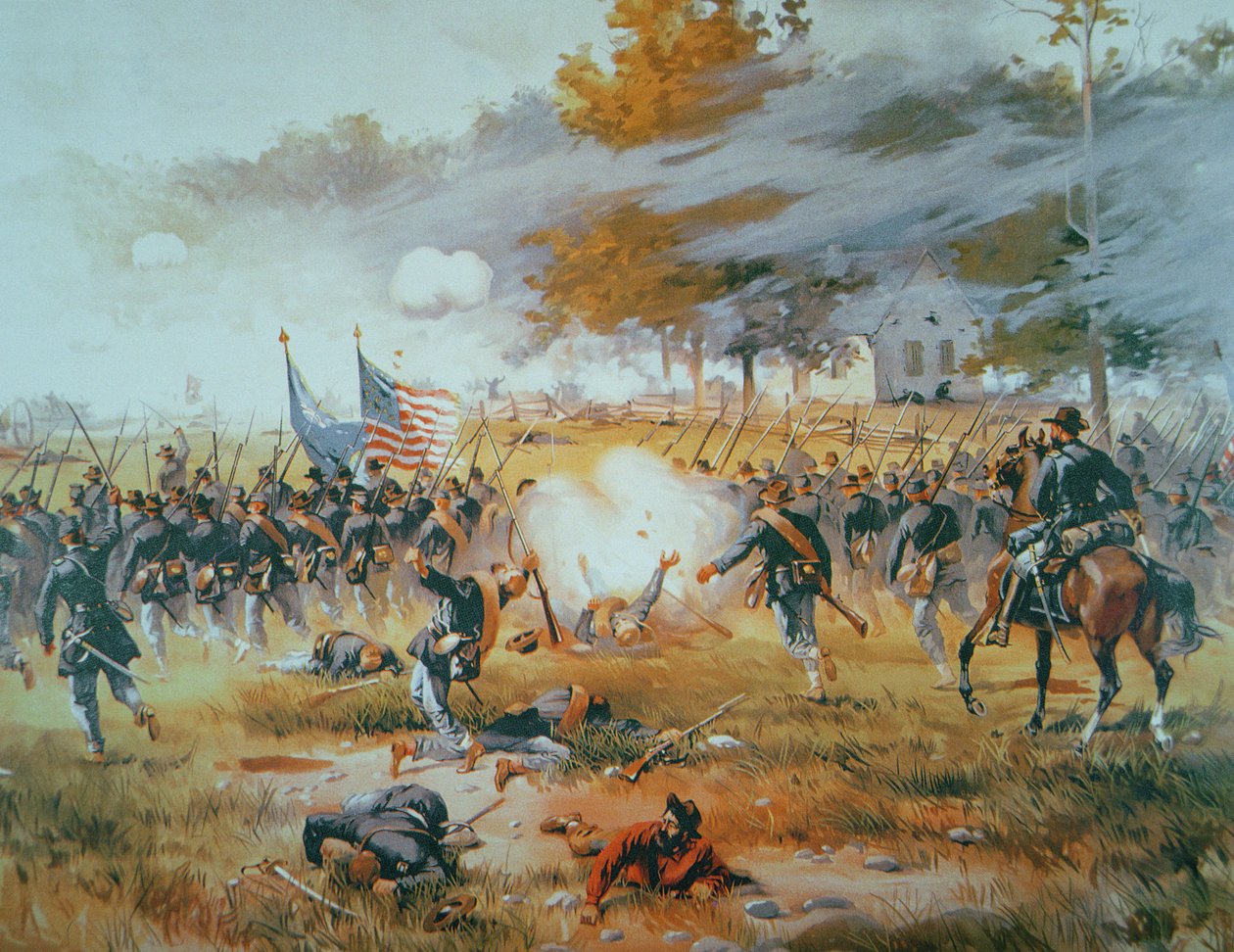 The Battle of Antietam بواسطة Thure de Thulstrup