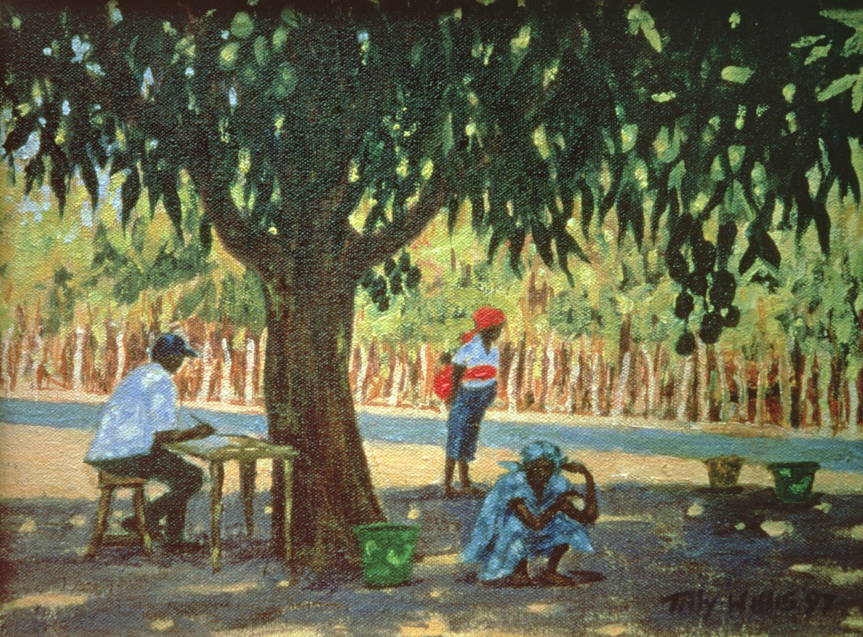 في انتظار الحافلة ، 1997 بواسطة تيلي ويليس