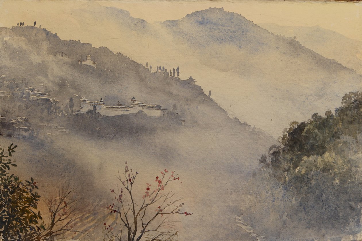 Trongsa Dzong بواسطة تيم سكوت بولتون