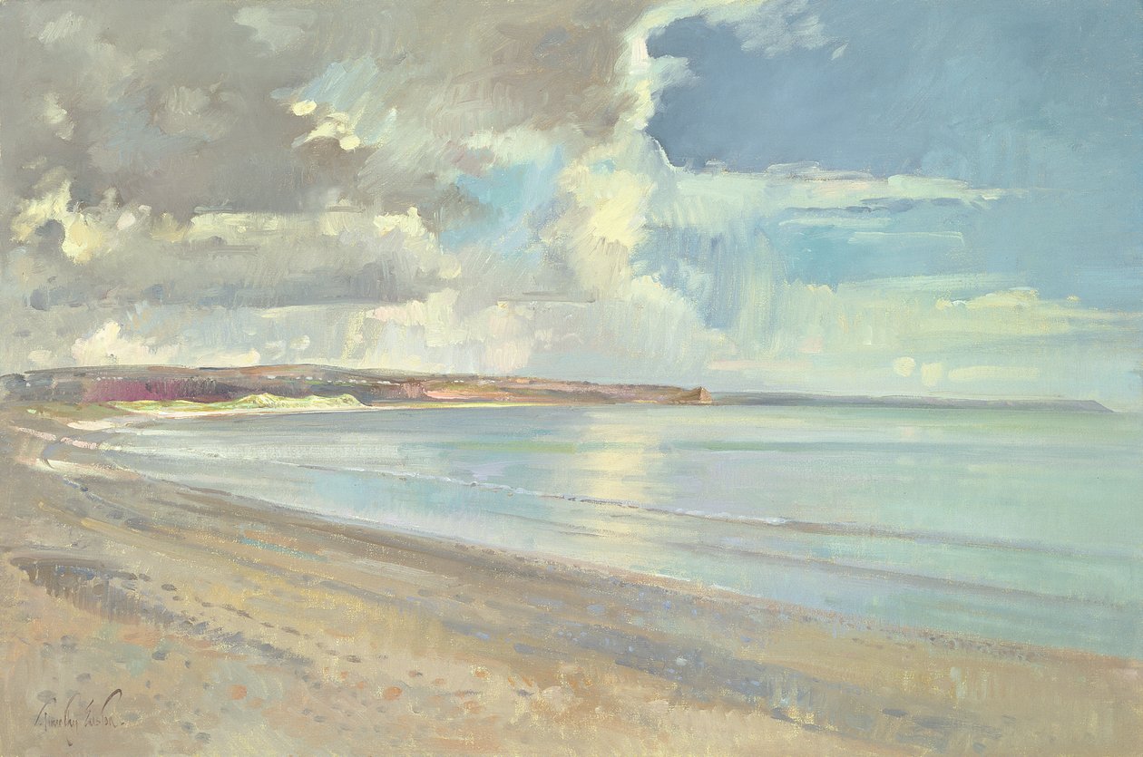 السحب المنعكسة ، Oxwich Beach ، 2001 بواسطة تيموثي ايستون