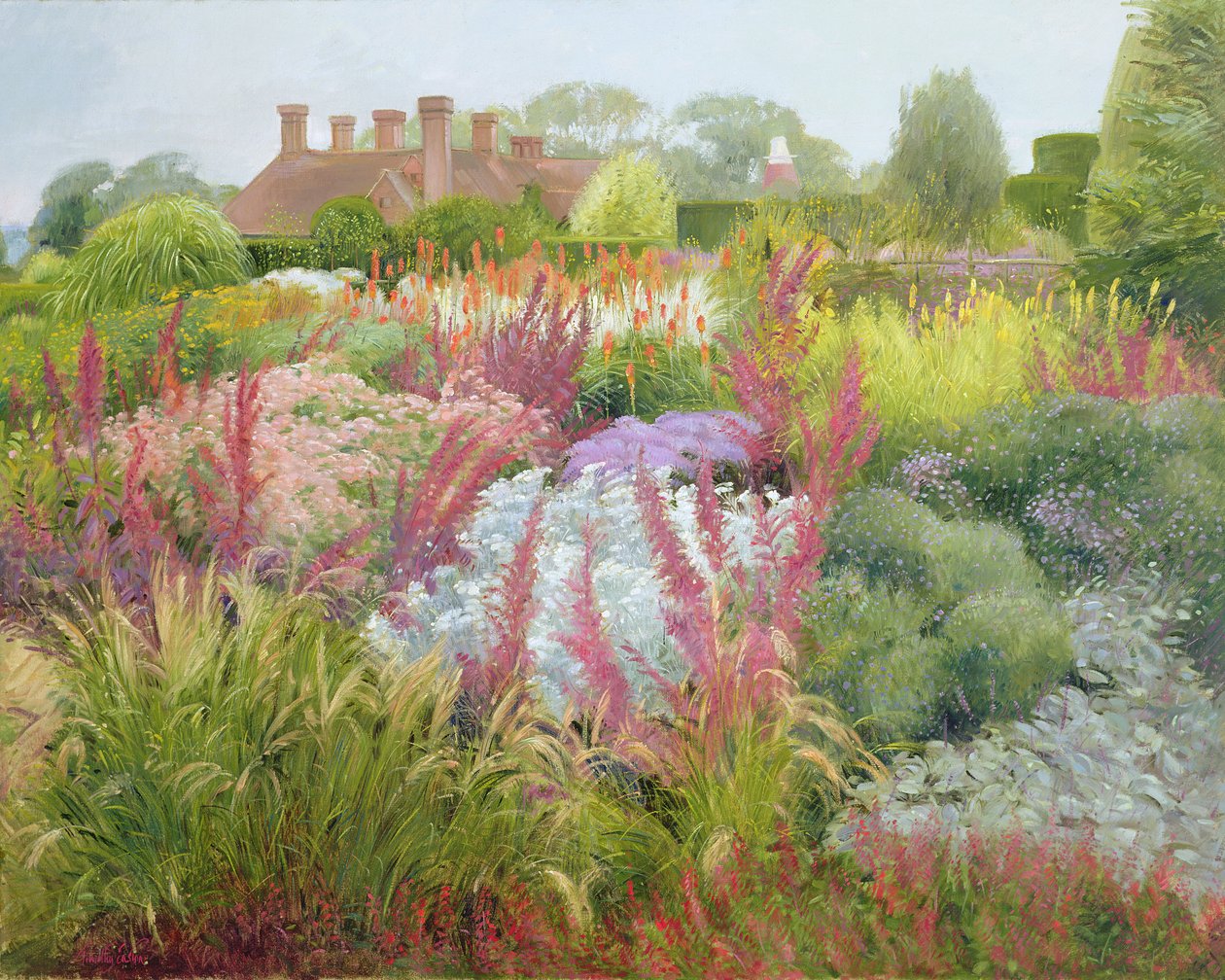 أبراج Kniphofia و Dixter العظيم بواسطة تيموثي ايستون