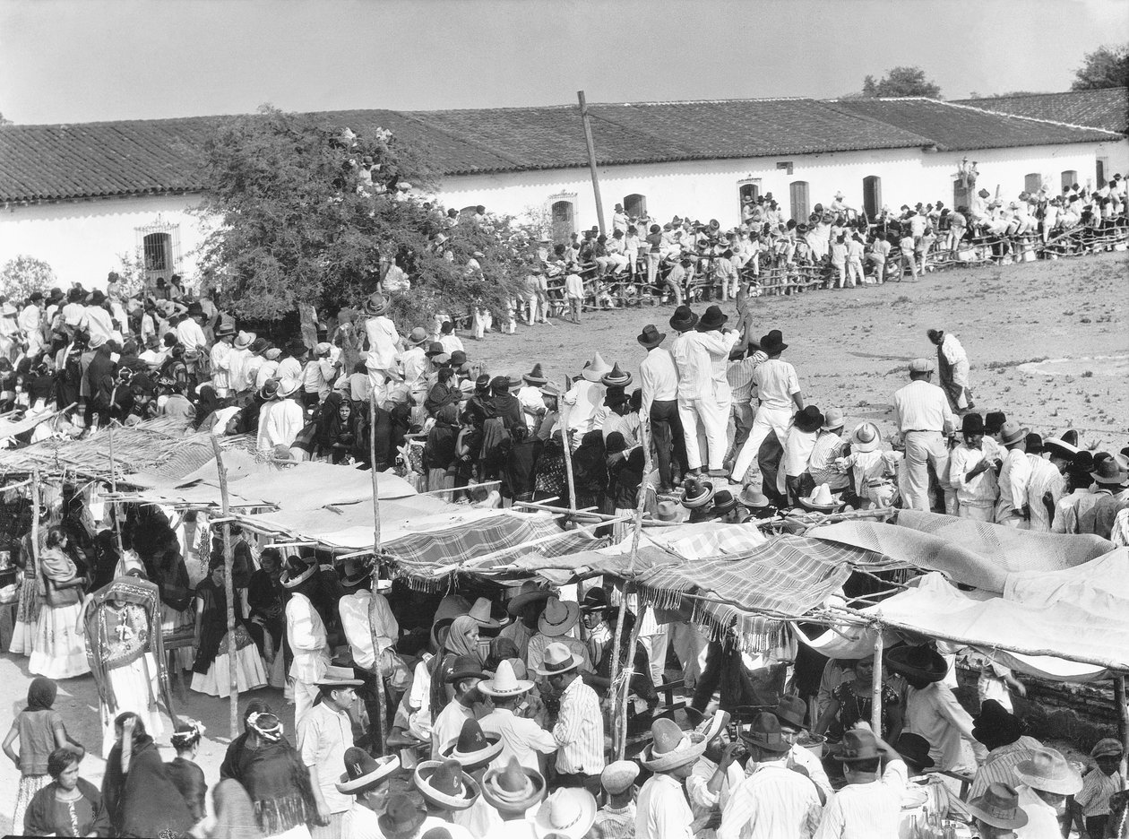 العيد في جوتشيان ، أواكساكا ، المكسيك ، ج .1927 بواسطة تينا مودوتي