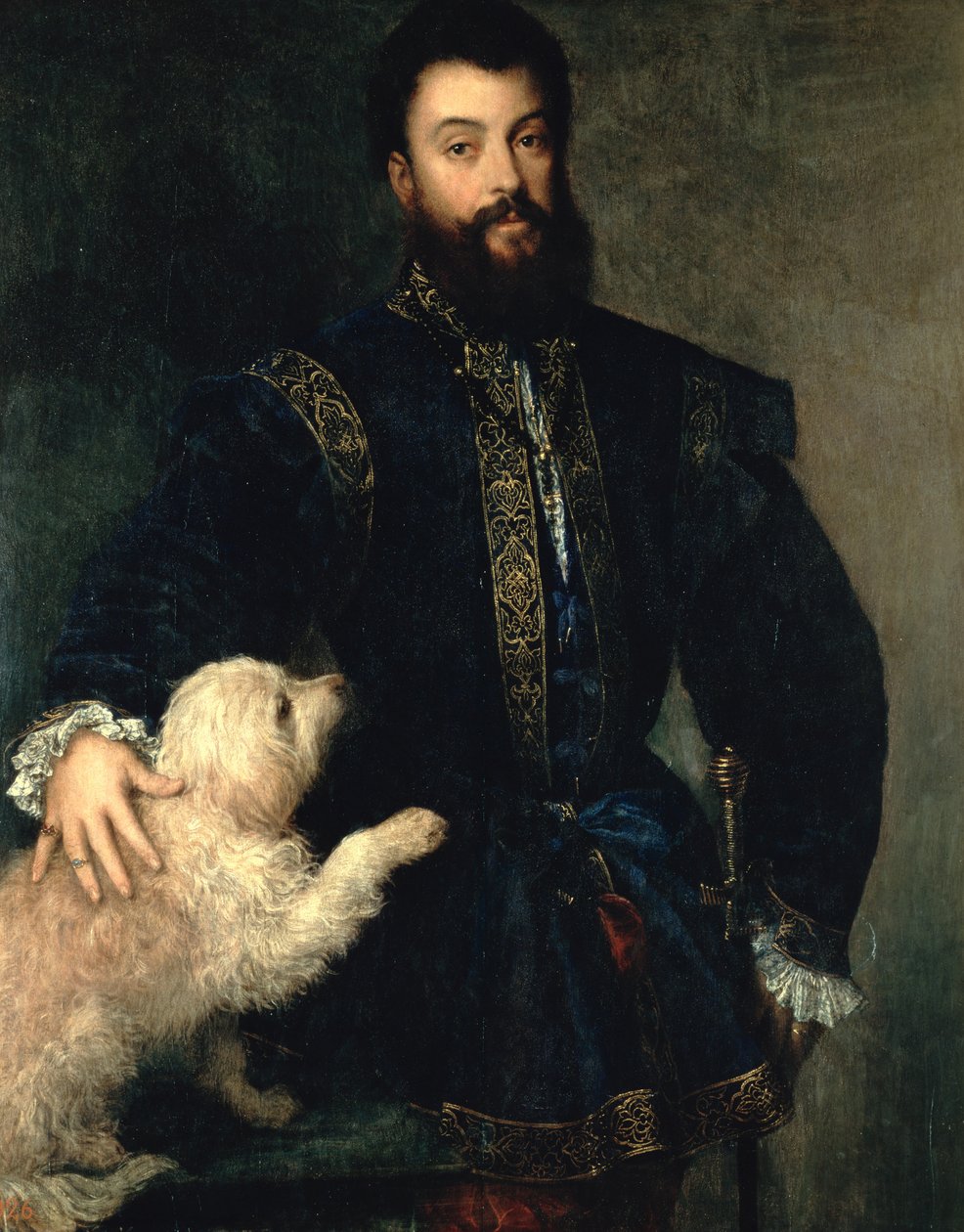 Federigo Gonzaga ، دوق مانتوفا ، c.1525-30 بواسطة تيزيانو فيتشيلي