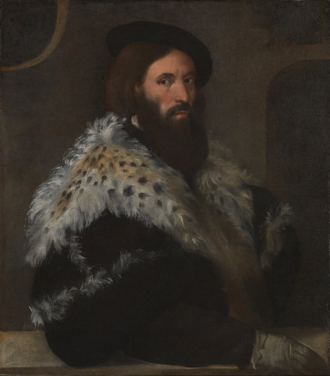 صورة جيرولامو فراكاستورو ، c.1528 بواسطة تيزيانو فيتشيلي
