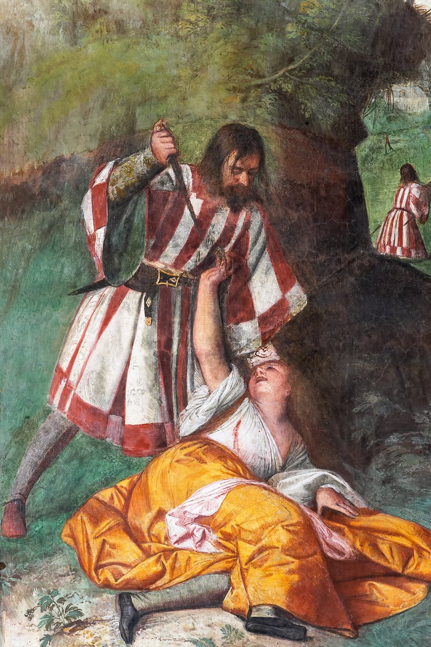 معجزة الزوج الغيور بواسطة تيتيان (1488-1576)