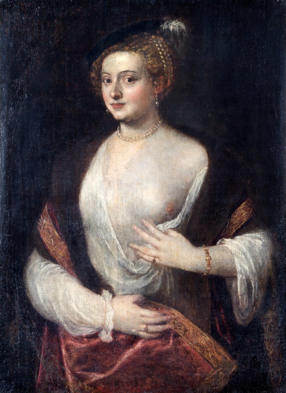 سيدة غير معروفة ، تُدعى "Titian