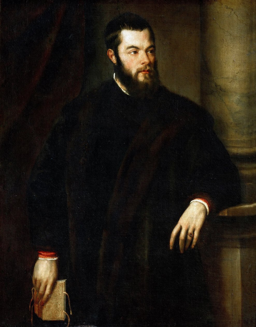 صورة لبينيديتو فراتشي (1503-1565) ، بقلم تيتيان (1488-1576). زيت على قماش ، حوالي 1540. الأبعاد: ١١٧ × ٩١ سم. متحف تاريخ الفن ، فيين بواسطة تيزيانو فيتشيلي