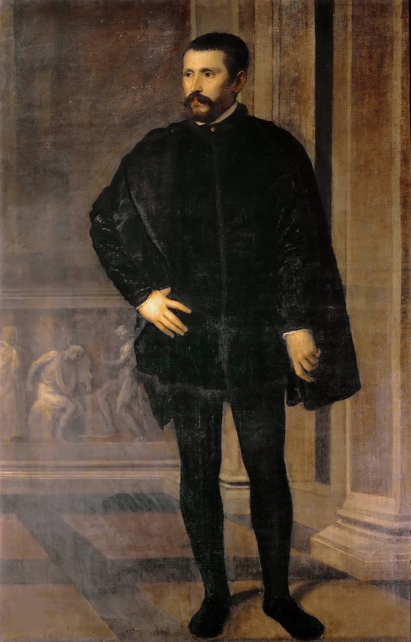 صورة دييغو هورتادو دي ميندوزا وباتشيكو 1503-1575 ، حوالي 1535-1540. بواسطة تيتيان