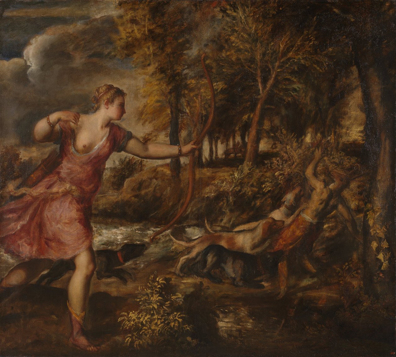 وفاة Actaeon ، ج .1565 بواسطة تيزيانو فيتشيلي