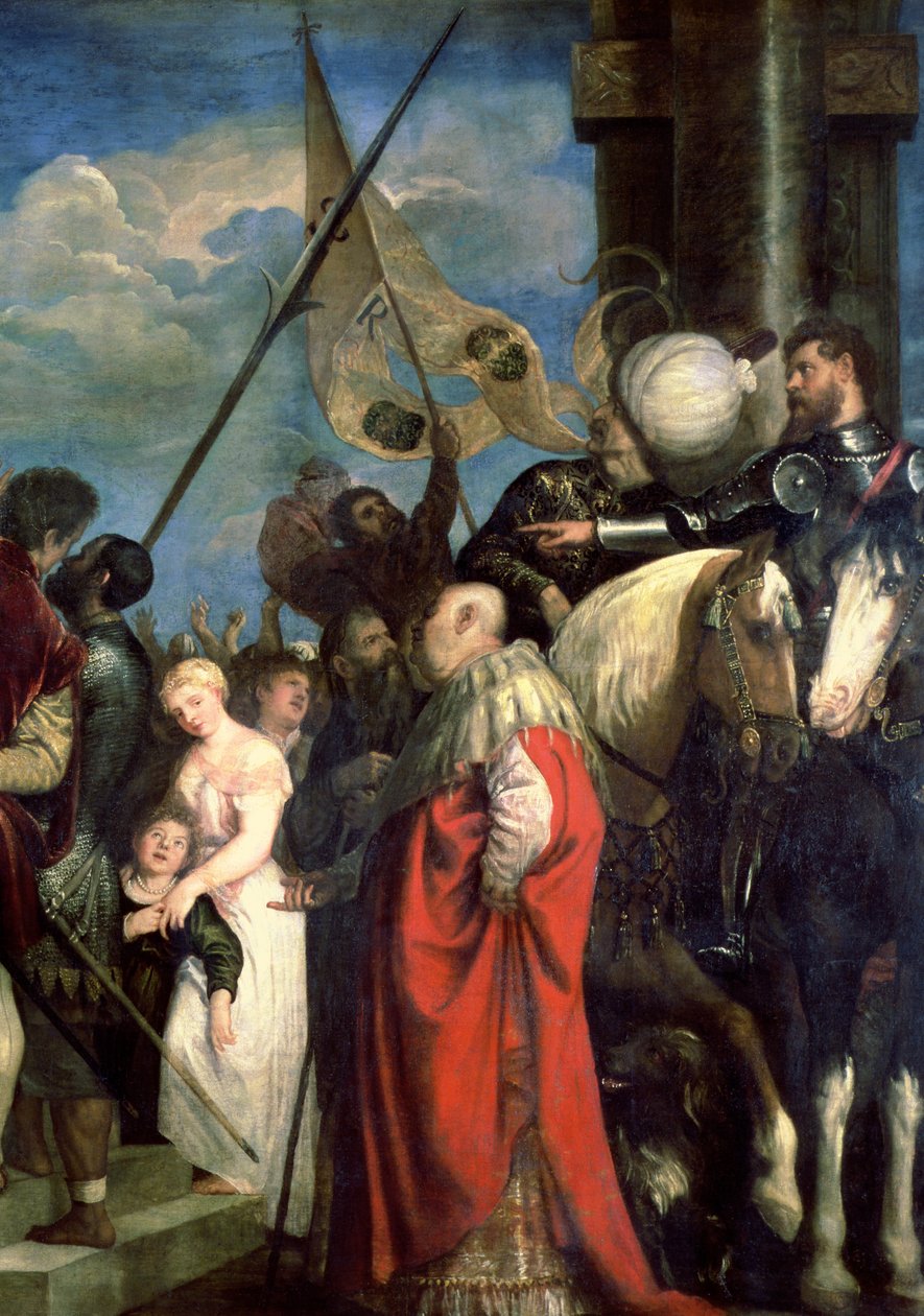 Ecce Homo ، 1543 (تفاصيل 68666) بواسطة تيزيانو فيتشيلي