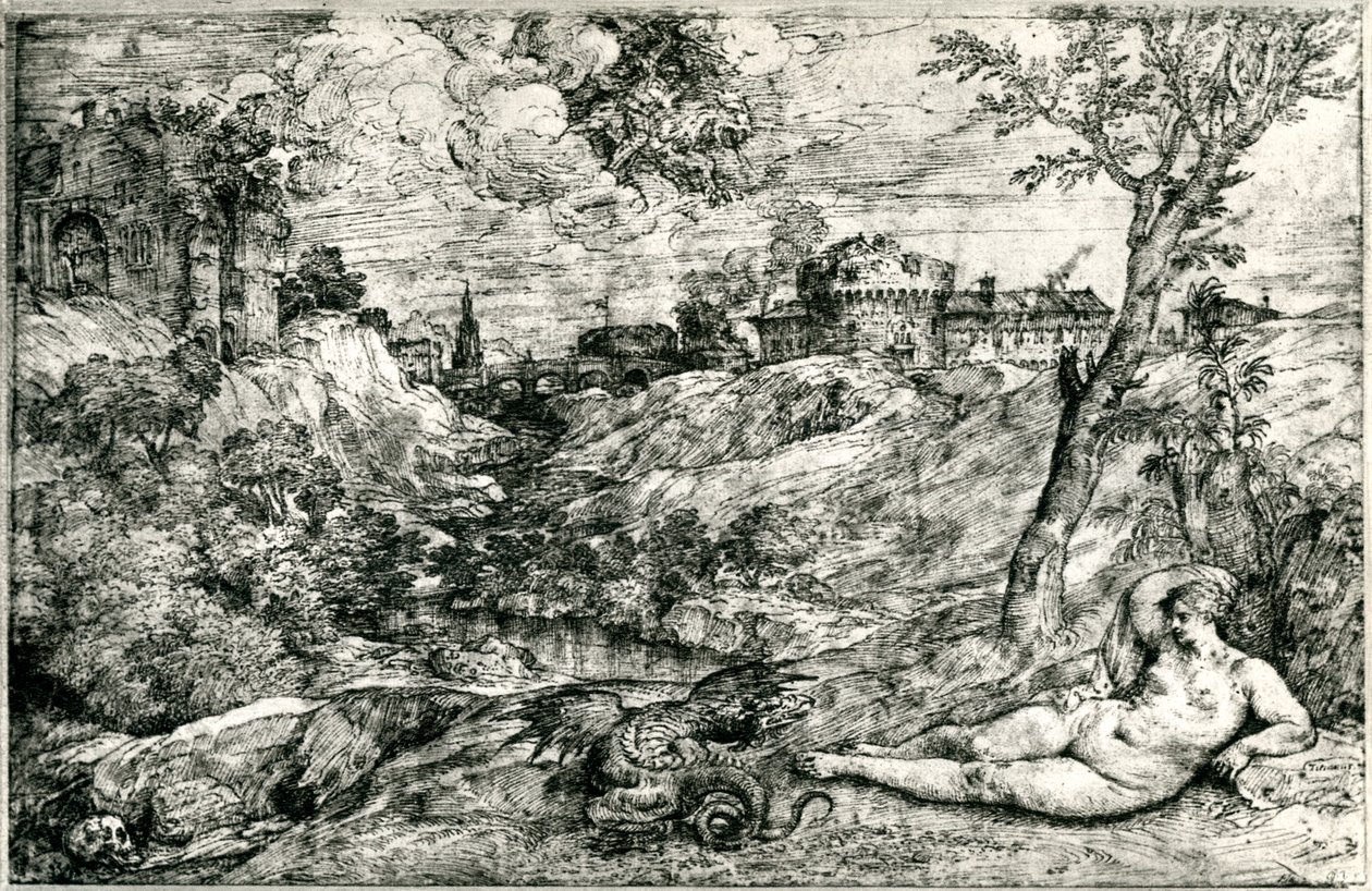 ميدور وأنجليكا أو جيسون وميديا ، c1535-1545 ، 1937 بواسطة تيزيانو فيتشيلي