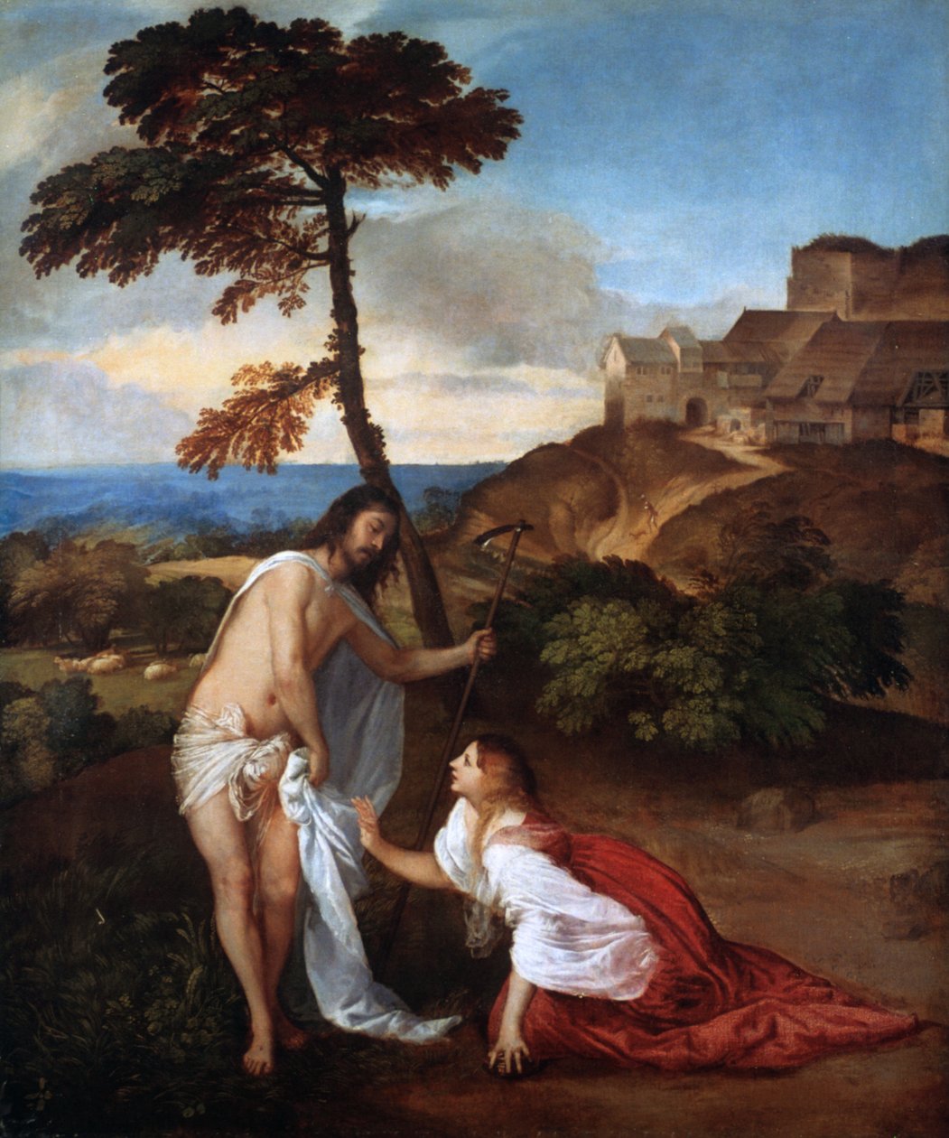 لا تلمسني ، c1514 بواسطة تيزيانو فيتشيلي