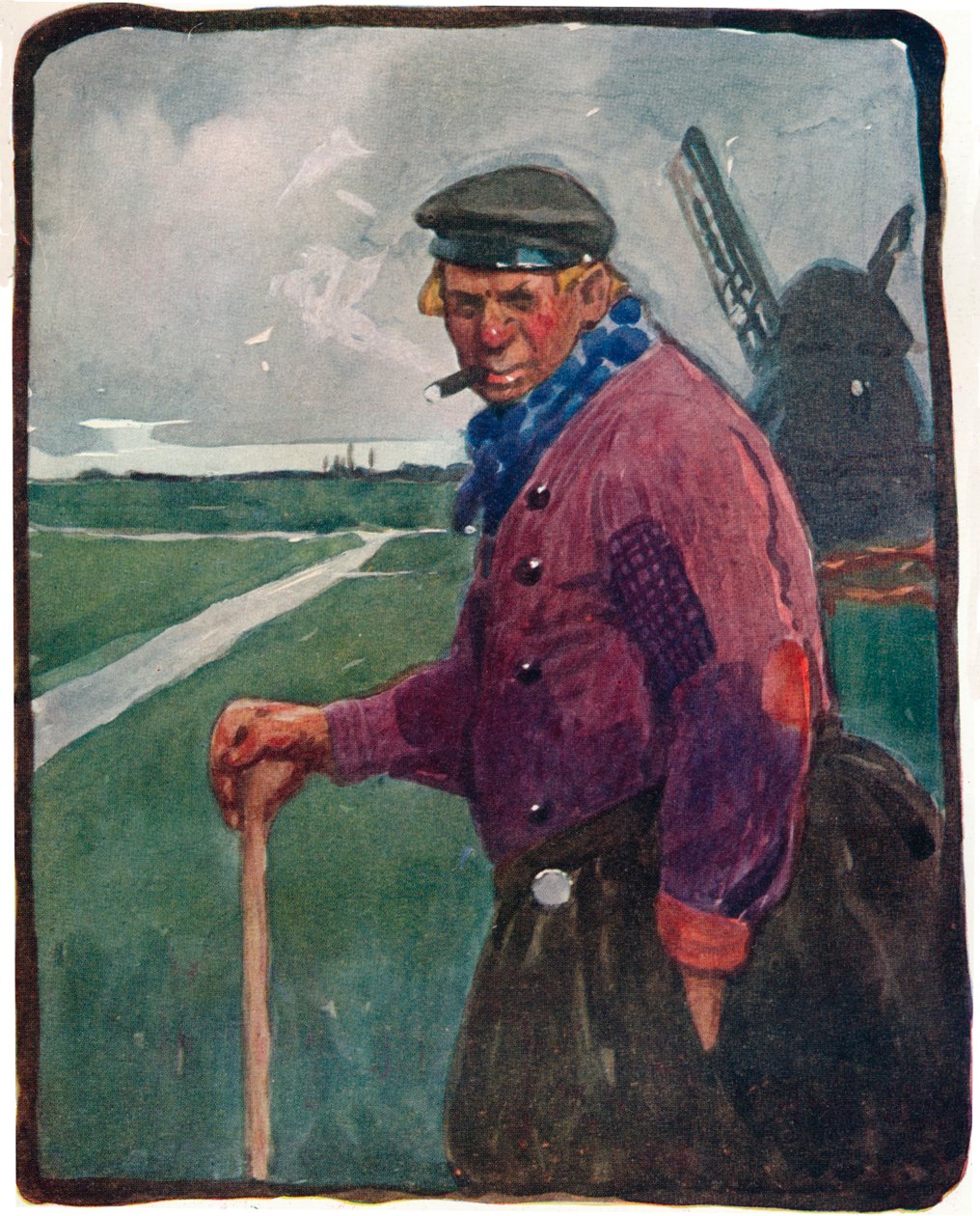 A Volendamer ، القرن التاسع عشر 1914-1915 بواسطة توم براون