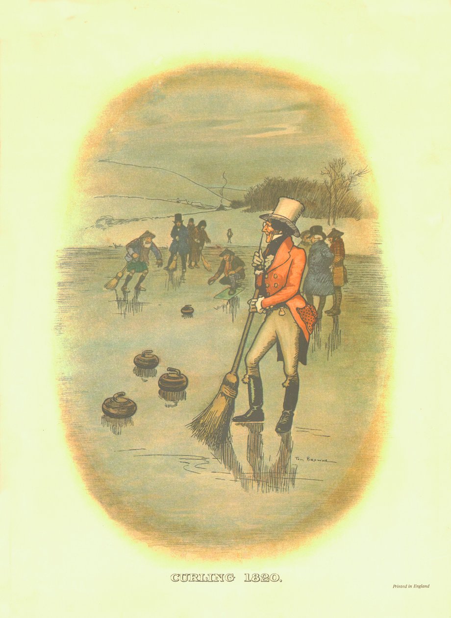 الضفر ، 1820 ، c1910. بواسطة توم براون