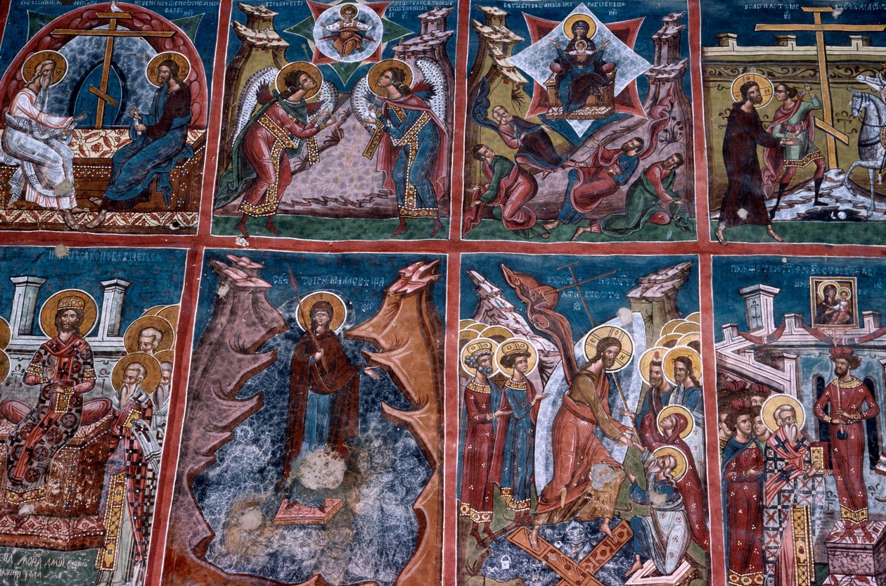 Moldovita Monastery (fresco) بواسطة توما دي لا سوسيفا