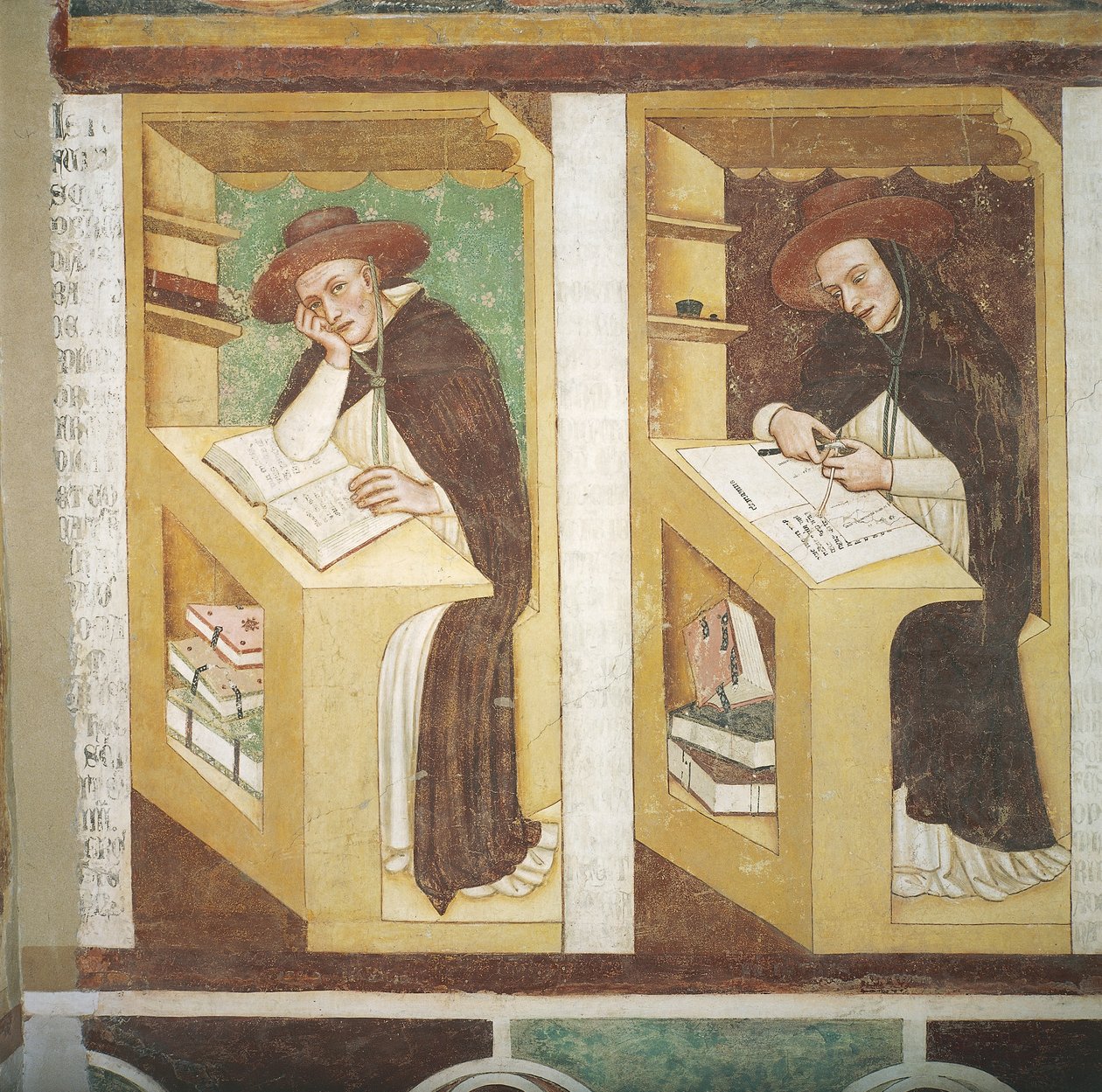 أربعون عضوا شهيرا من الرهبنة الدومينيكية بواسطة Tomaso da (أواخر القرن الخامس عشر) مودينا