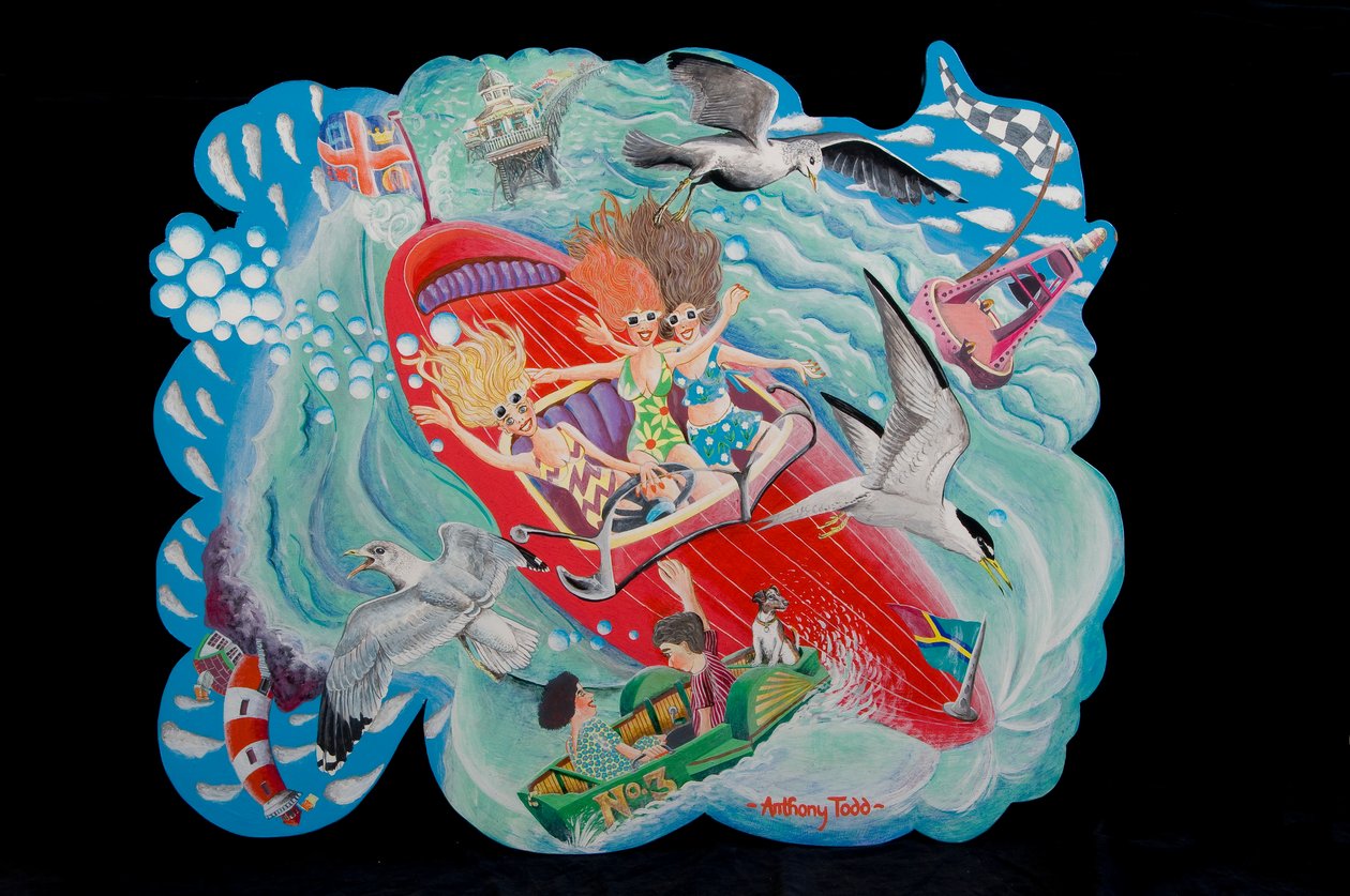 The Sea Birds، 2010 (اكريليك على ظهره) بواسطة توني تود