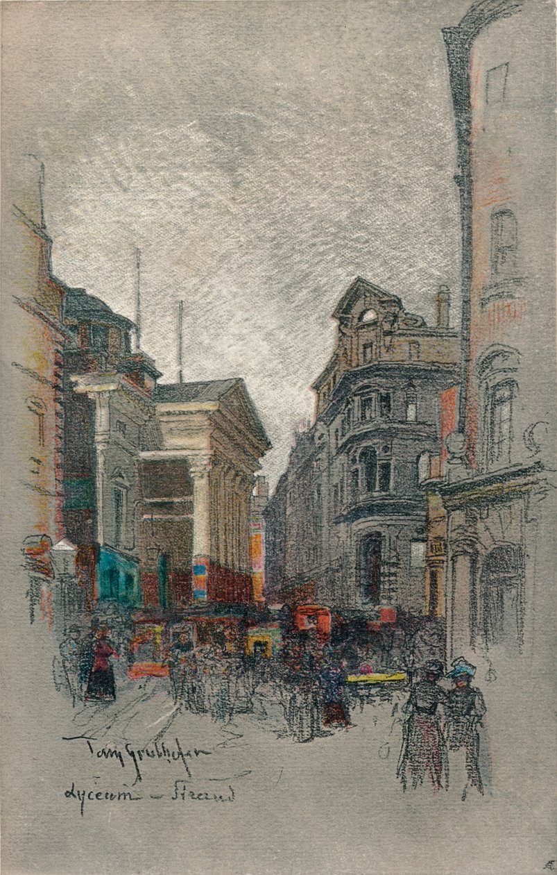 Lyceum - ستراند ، c1902 بواسطة توني جروبهوفر