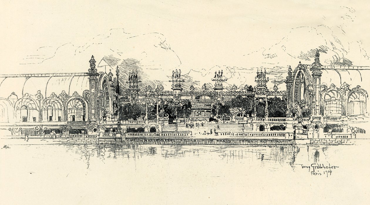 أجنحة البستنة والغابات بواسطة توني جروبهوفر ، 1900. بواسطة توني جروبهوفر