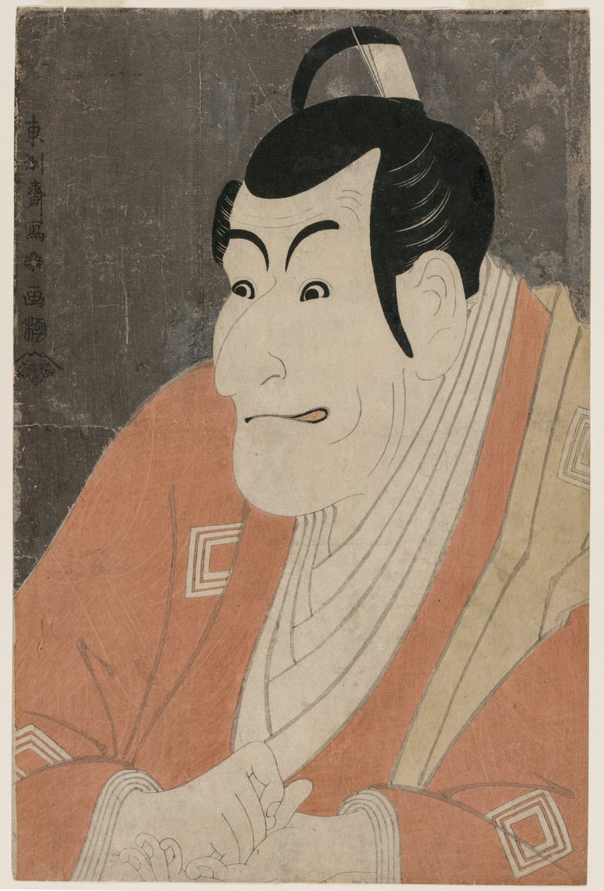 Ichikawa Ebizo IV بدور Takemura Sadanoshin ، 1794. بواسطة توشوساي شاراكو