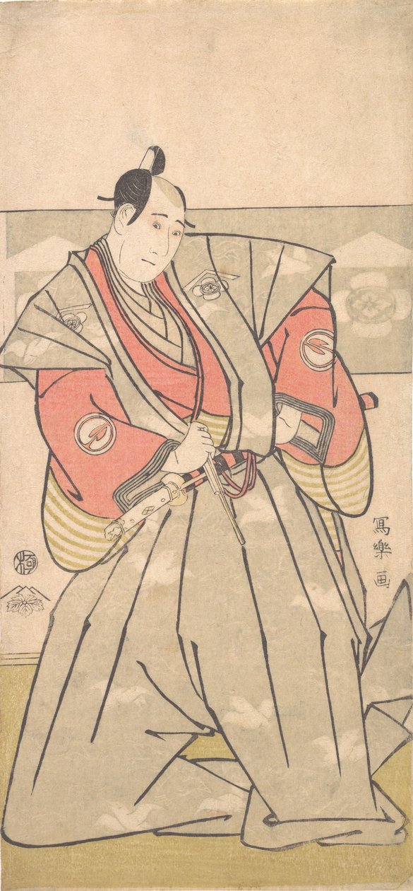 الممثل Sawamura Sojuro III1794-95. بواسطة توشوساي شاراكو