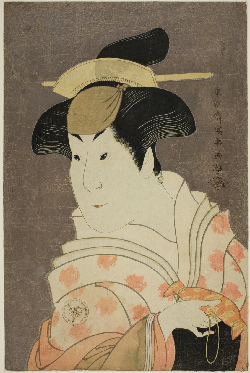 الممثل Iwai Hanshiro IV دور الممرضة الرطبة Shigenoi بواسطة توشوساي شاراكو