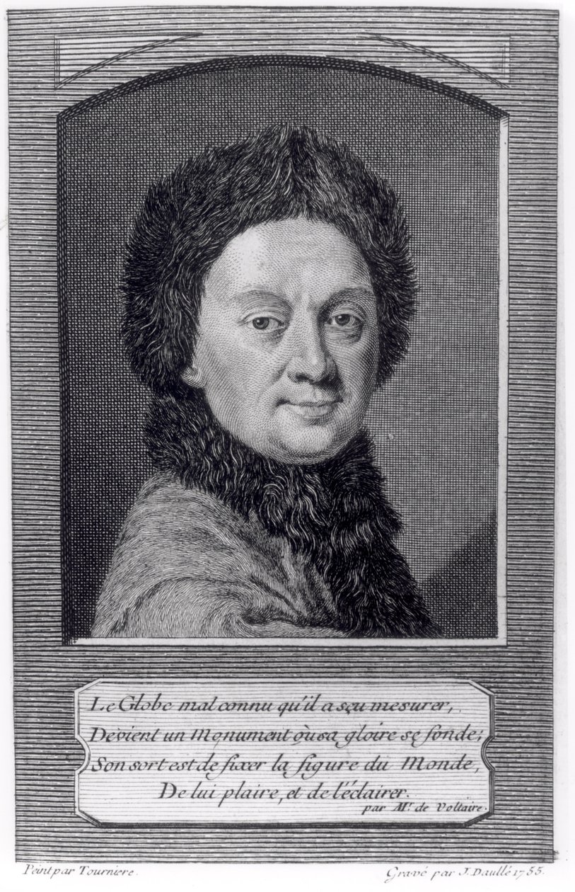 بيير لويس مورو دو موبرتويس (1698-1759) منقوش من قبل جون دول (1703-63) 1755 بواسطة البطولات