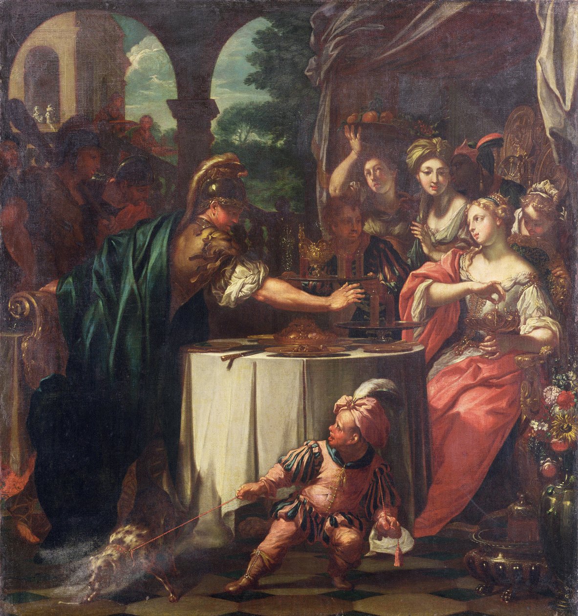 عيد مرقس أنطوني وكليوباترا 1705-10 بواسطة TrevisaniFrancesco
