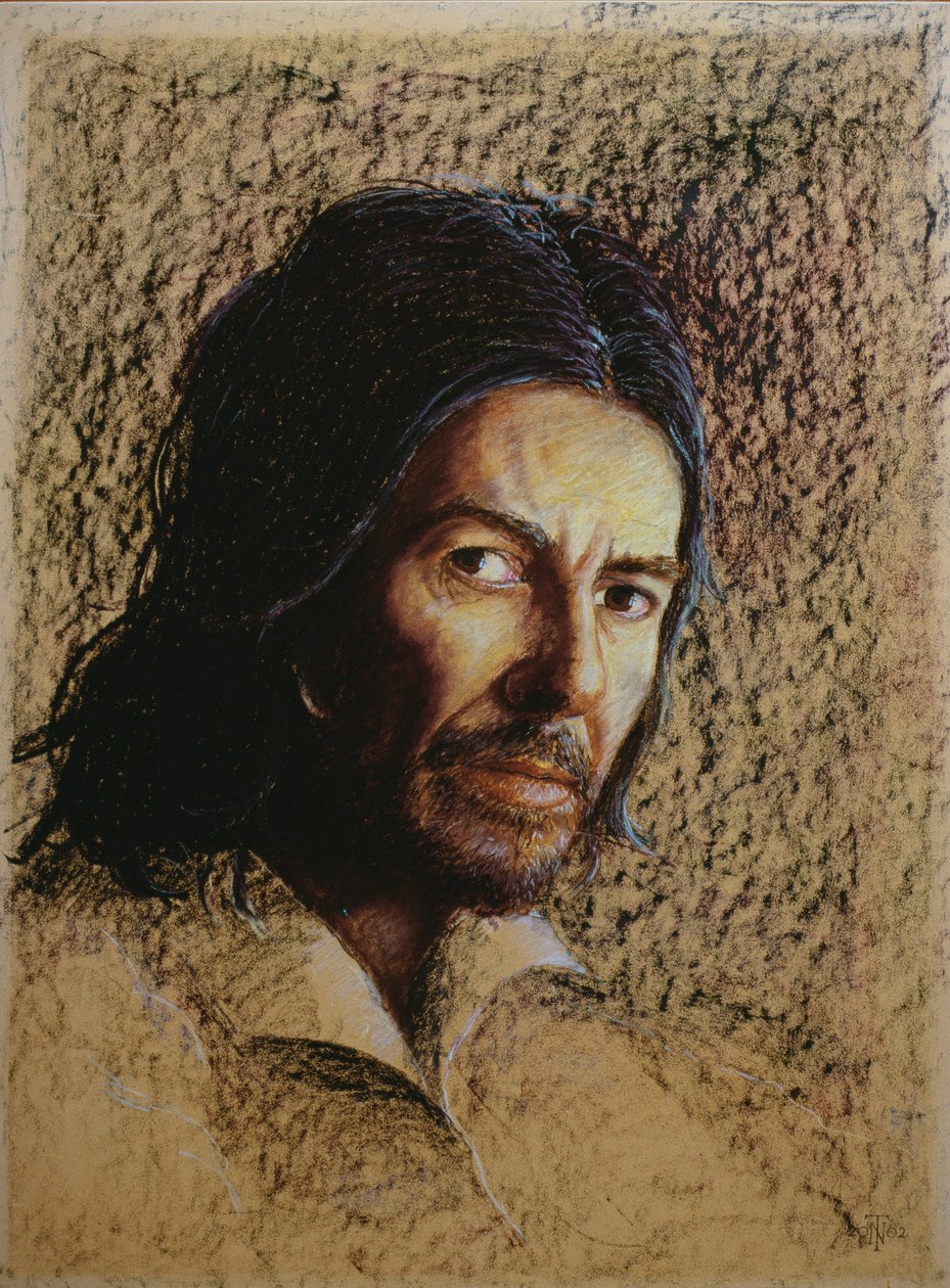 هاريسون (1943-2002) (زيت باستيل على ظهر السفينة) بواسطة تريفور نيل