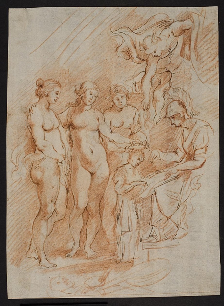 رسم توضيحي لـ "Maria af Medicis historyie" بواسطة إعتراف