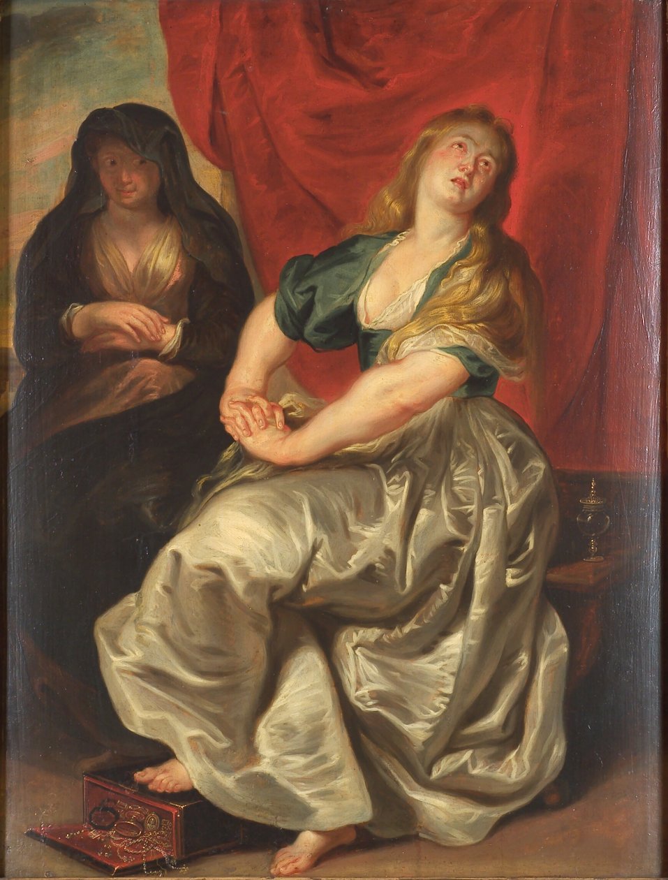 المجدلية التائبة بواسطة Ubekendt efter Peter Paul Rubens