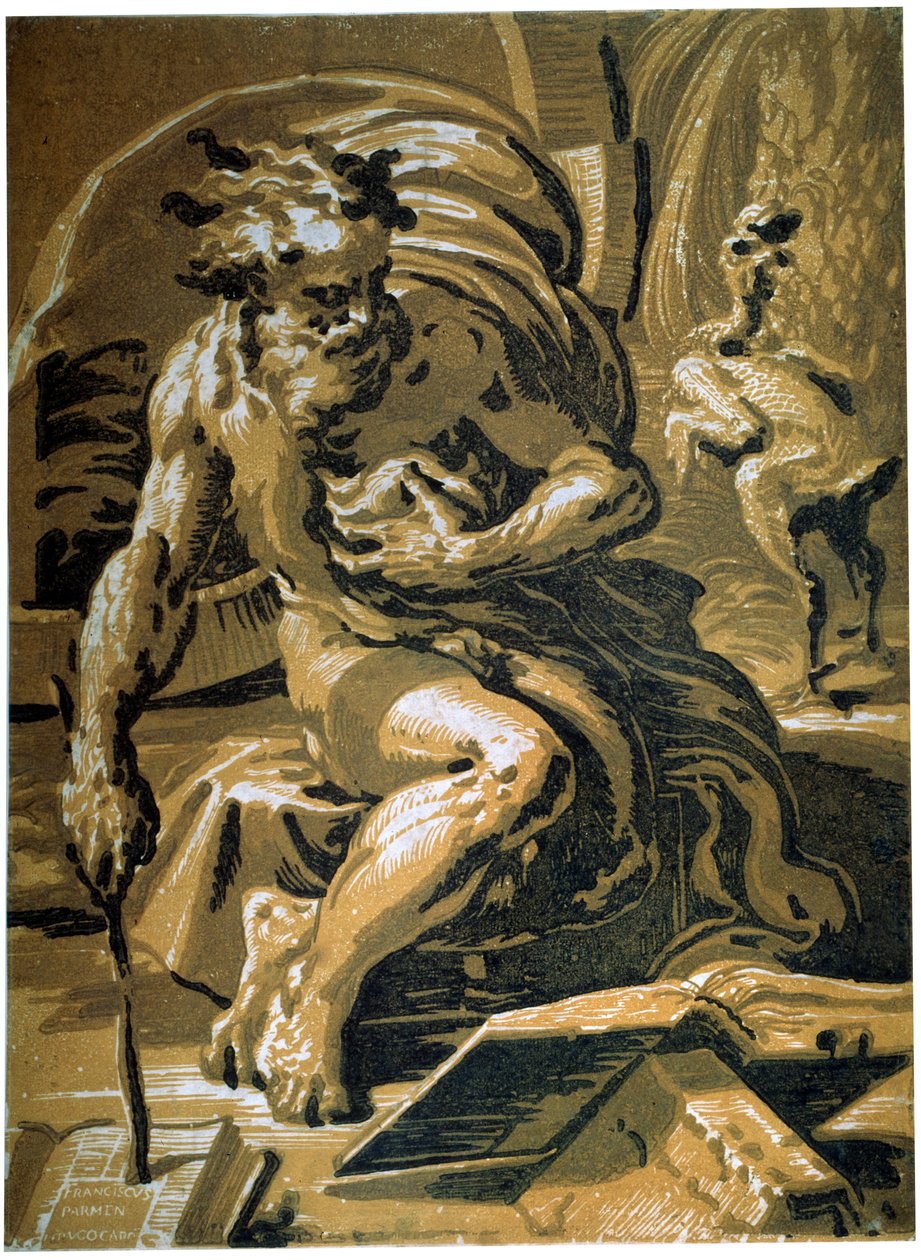 Diogenes بعد عام 1527 بواسطة أوغو دا كاربي