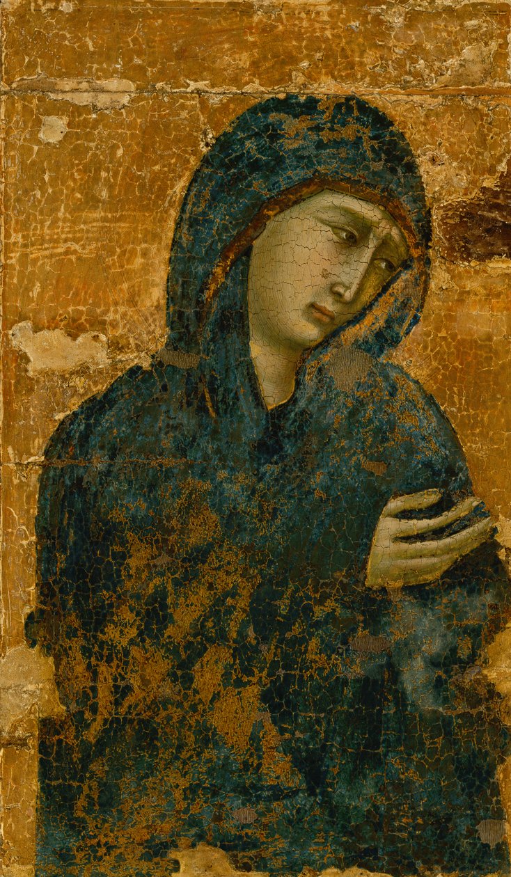 سيدة الأحزان (زيت على لوح) بواسطة Ugolino di Nerio