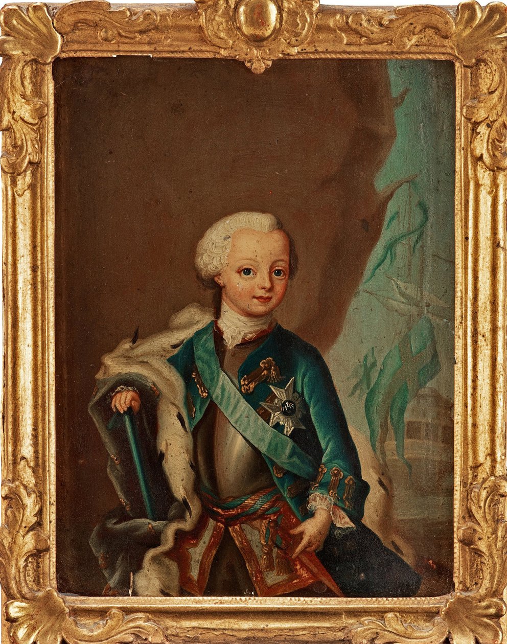 Charles XIII roi de Suede (1748-1818) - صورة الأمير تشارلز الثالث عشر ملك السويد par Pasch ، Ulrika Fredrika (1735-1796) بواسطة أولريكا فريدريكا باش