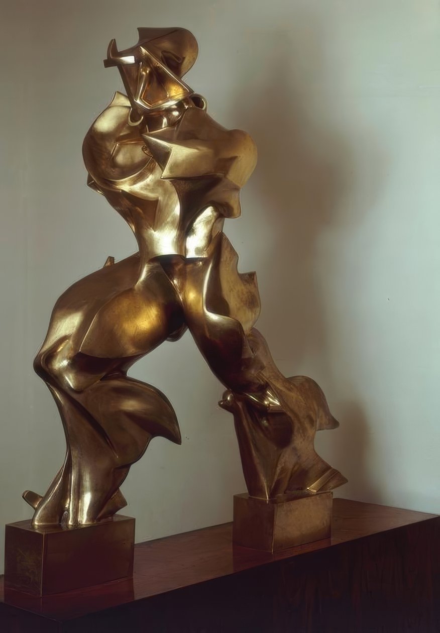 أشكال فريدة من الاستمرارية في الفضاء بواسطة Umberto Boccioni