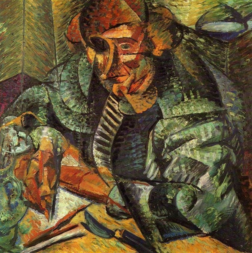 Lantigrazioso بواسطة Umberto Boccioni