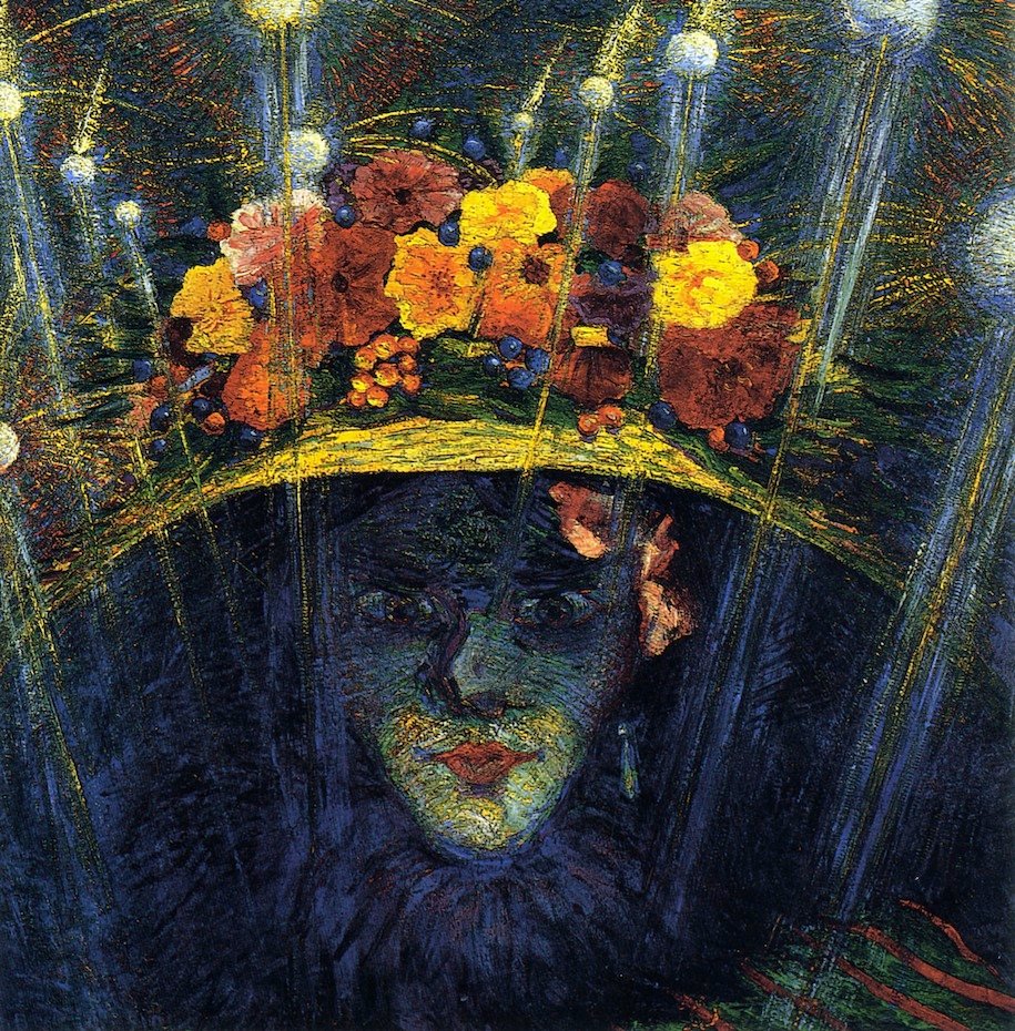 المعبود الحديث بواسطة Umberto Boccioni