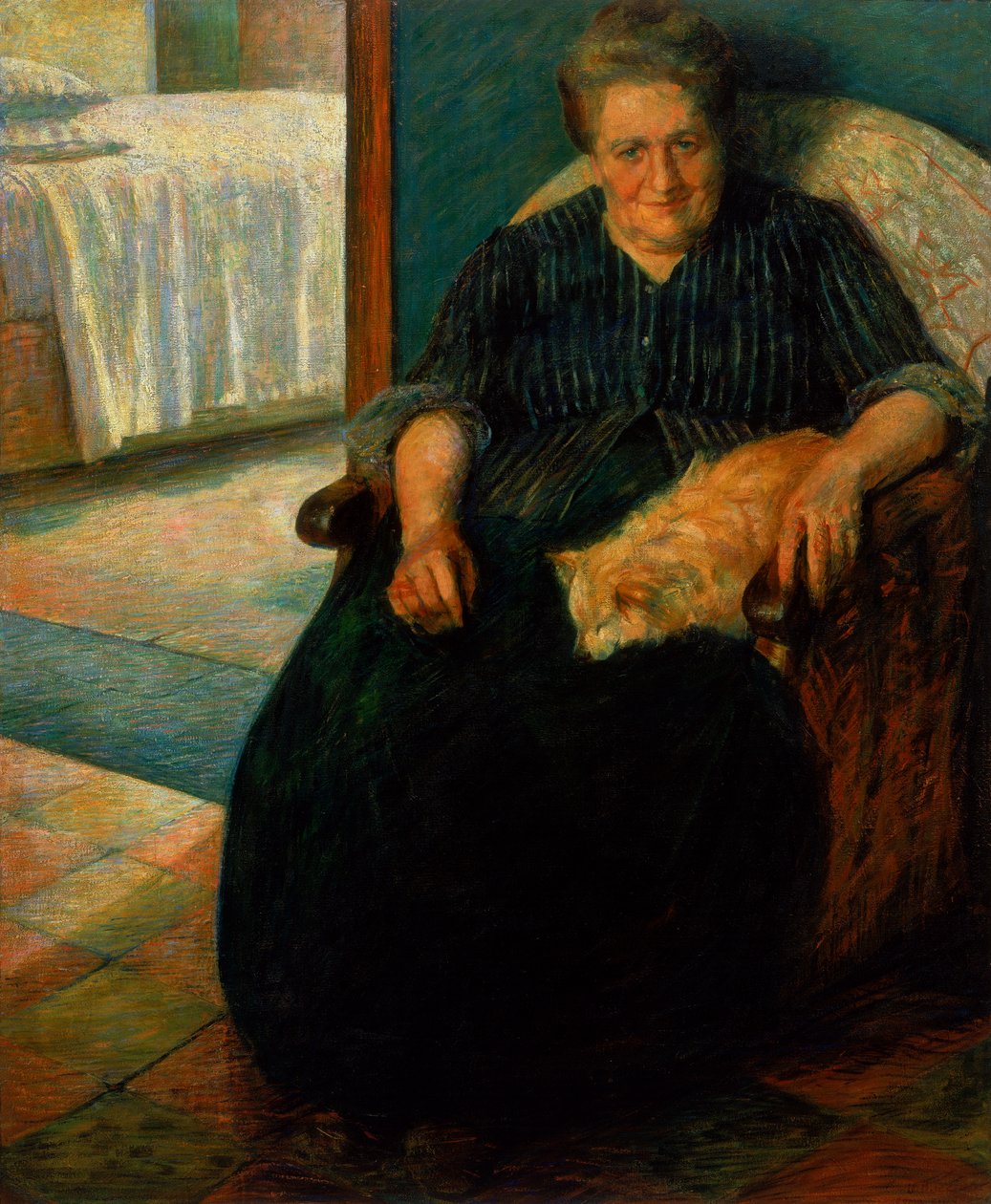 السيدة فيرجينيا ، c.1905-10 بواسطة Umberto Boccioni