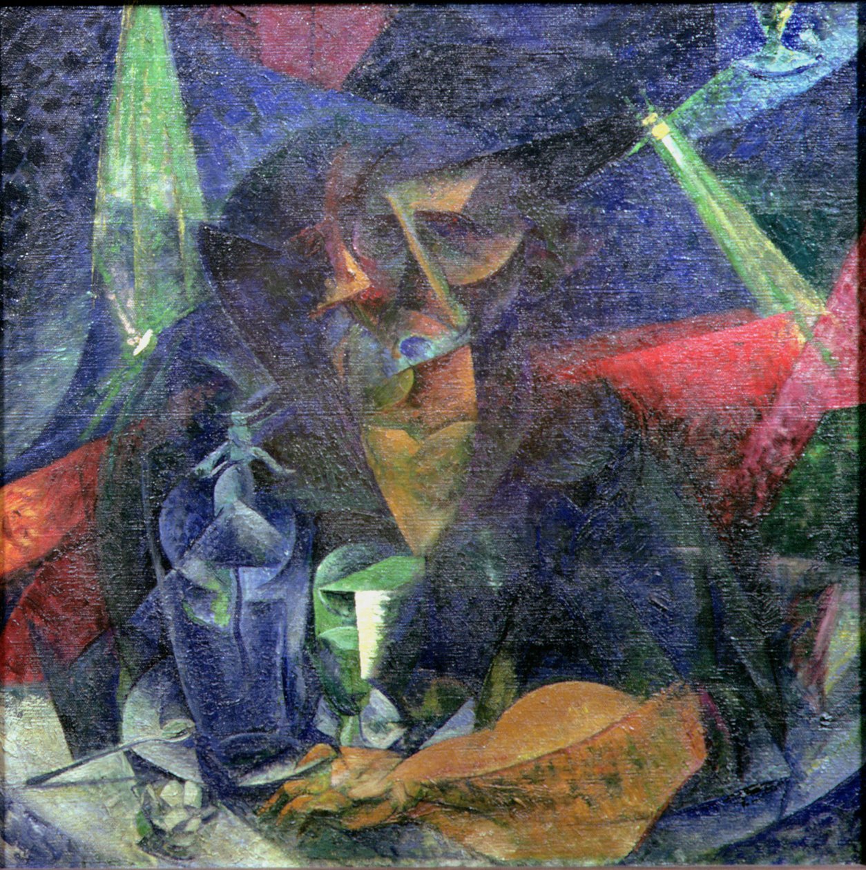 تكوين مع شكل امرأة بواسطة Umberto Boccioni