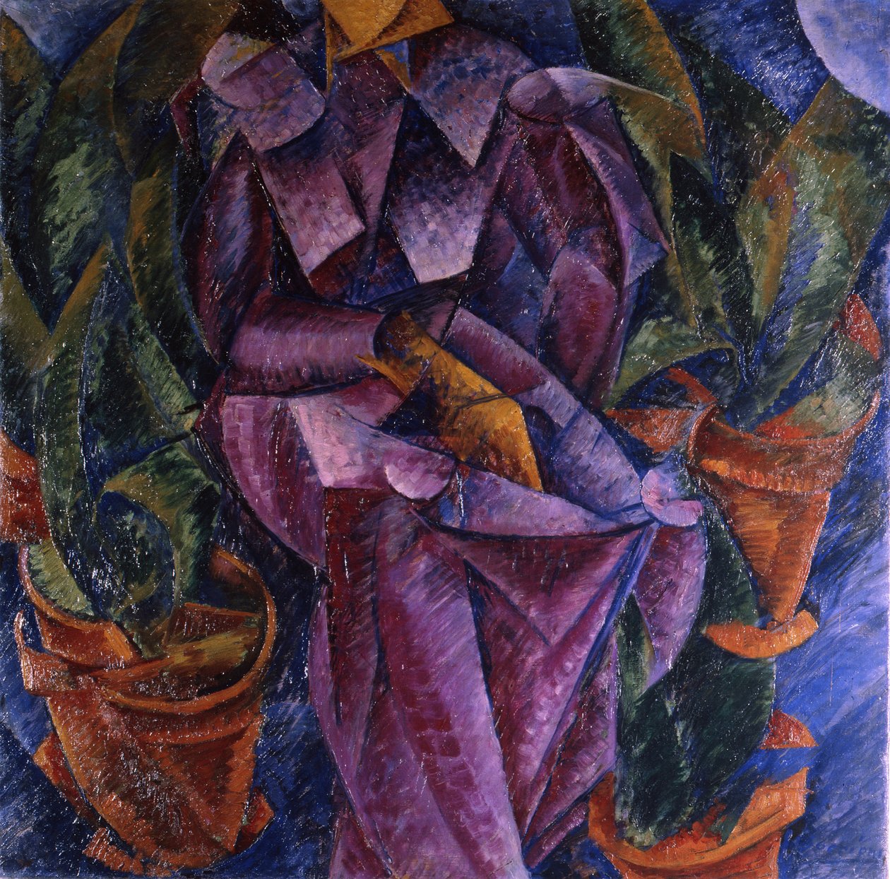 تكوين حلزوني ، 1913 بواسطة Umberto Boccioni