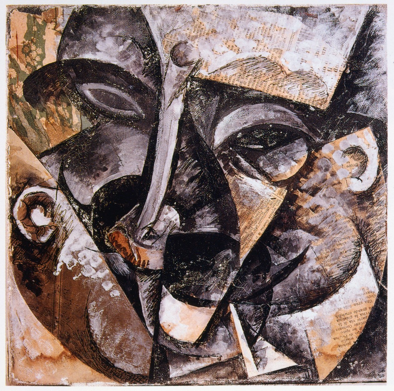 ديناميكية رأس مان ، 1914 بواسطة Umberto Boccioni