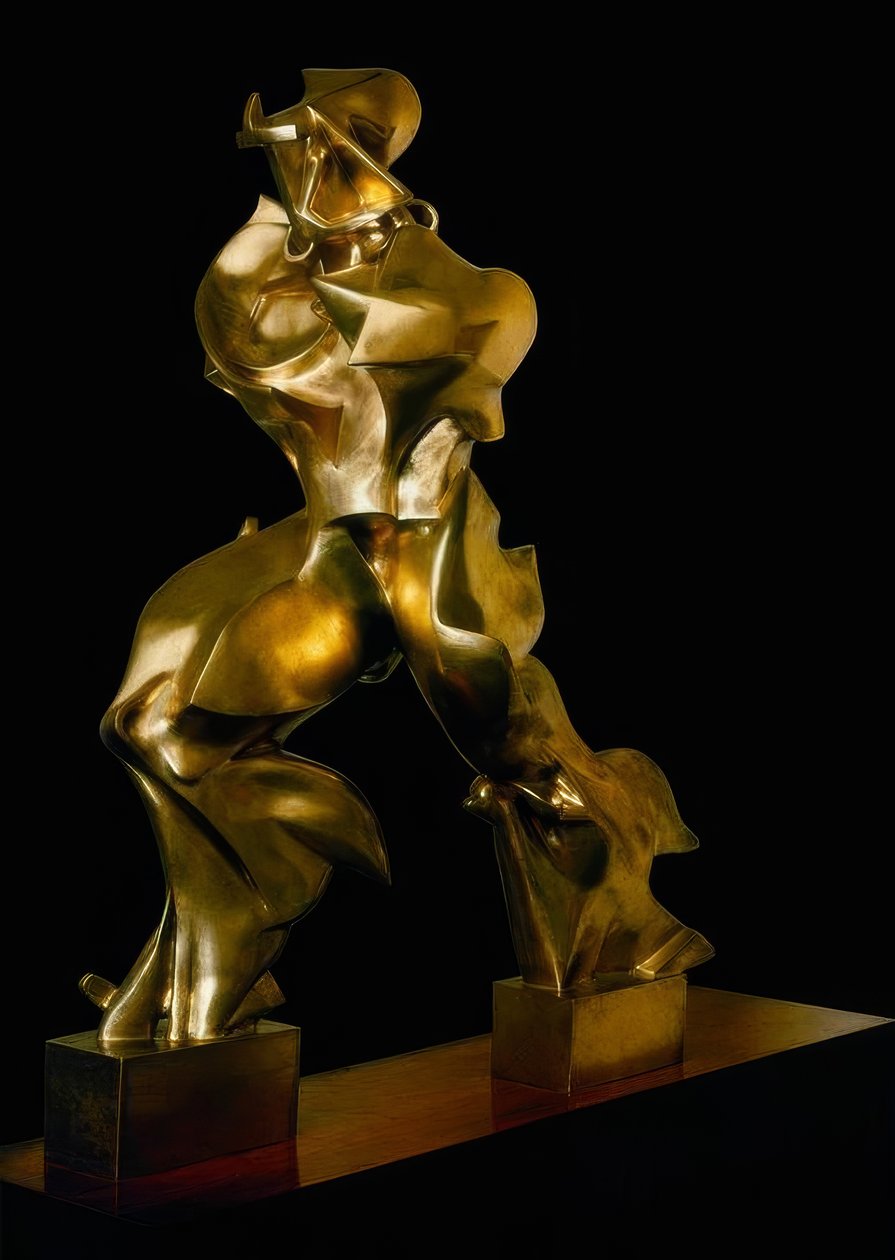 أشكال فريدة من الاستمرارية في الفضاء بواسطة Umberto Boccioni