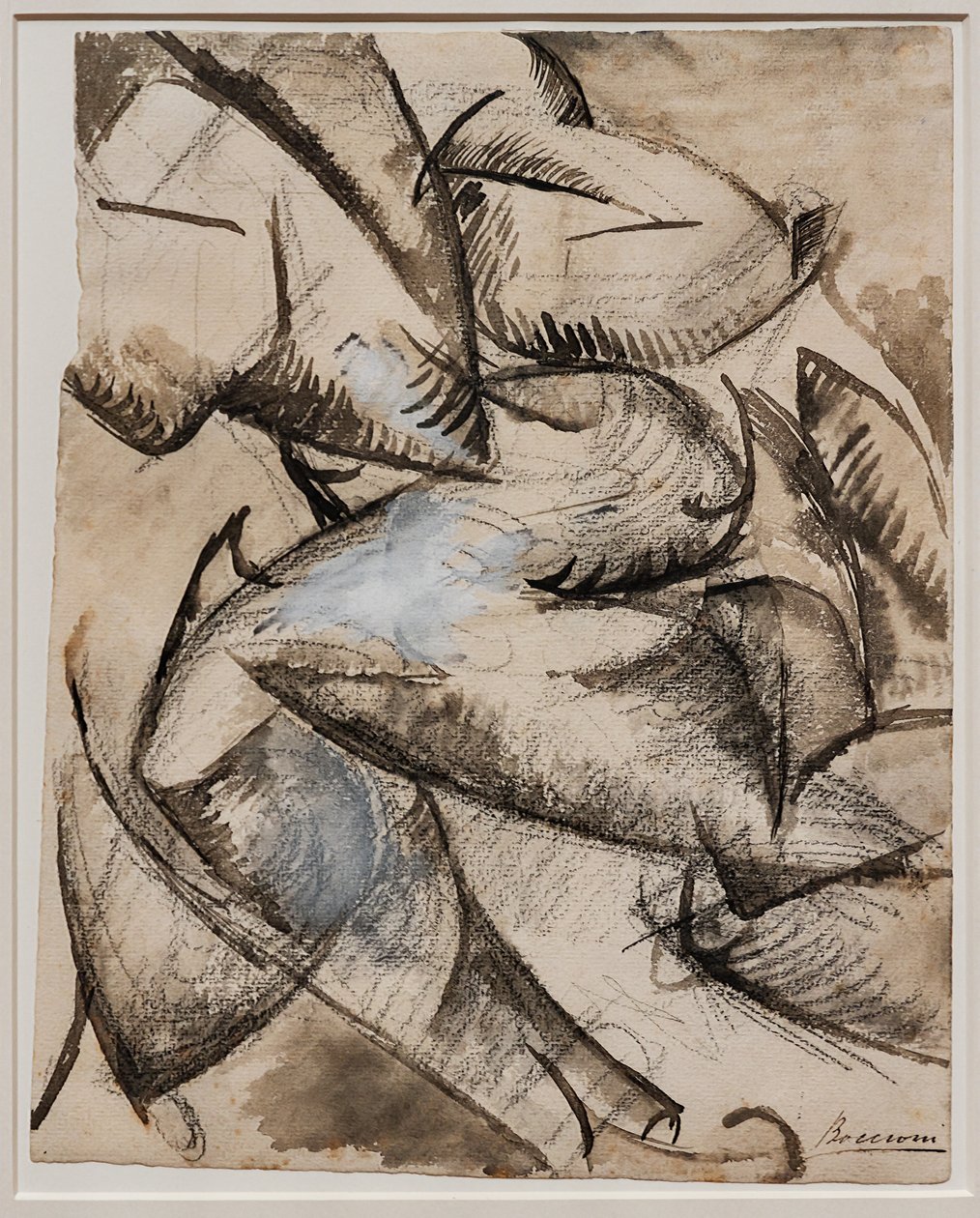 أريد أن لو أشكال الإنسان في الحركة (العضلات في الحركة) بواسطة Umberto Boccioni