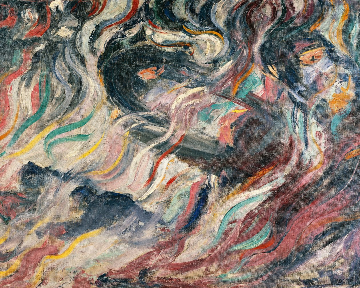 الحالة المزاجية: وداعًا لأمبرتو بوتشيوني (1882-1916) ، التفاصيل بواسطة Umberto Boccioni