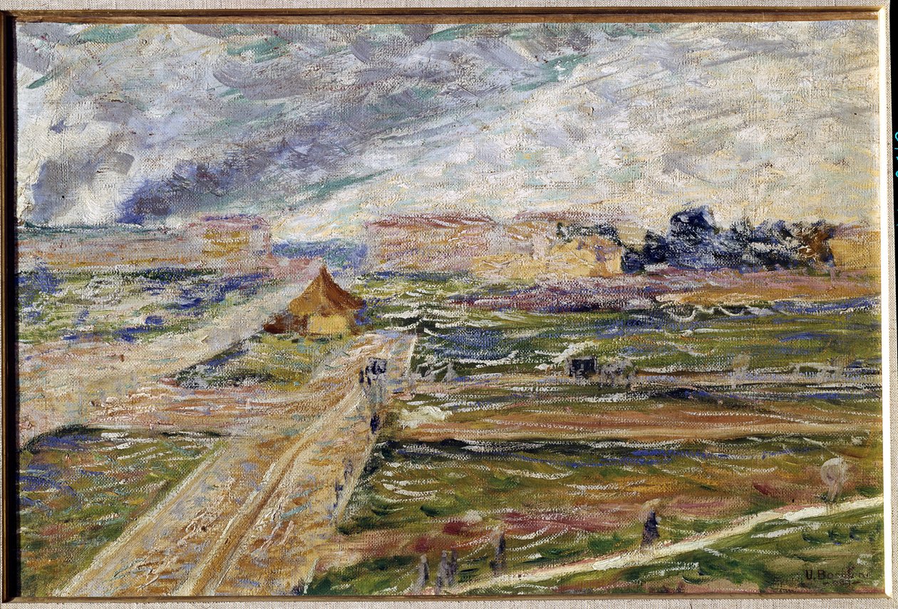 محيط بواسطة Umberto Boccioni