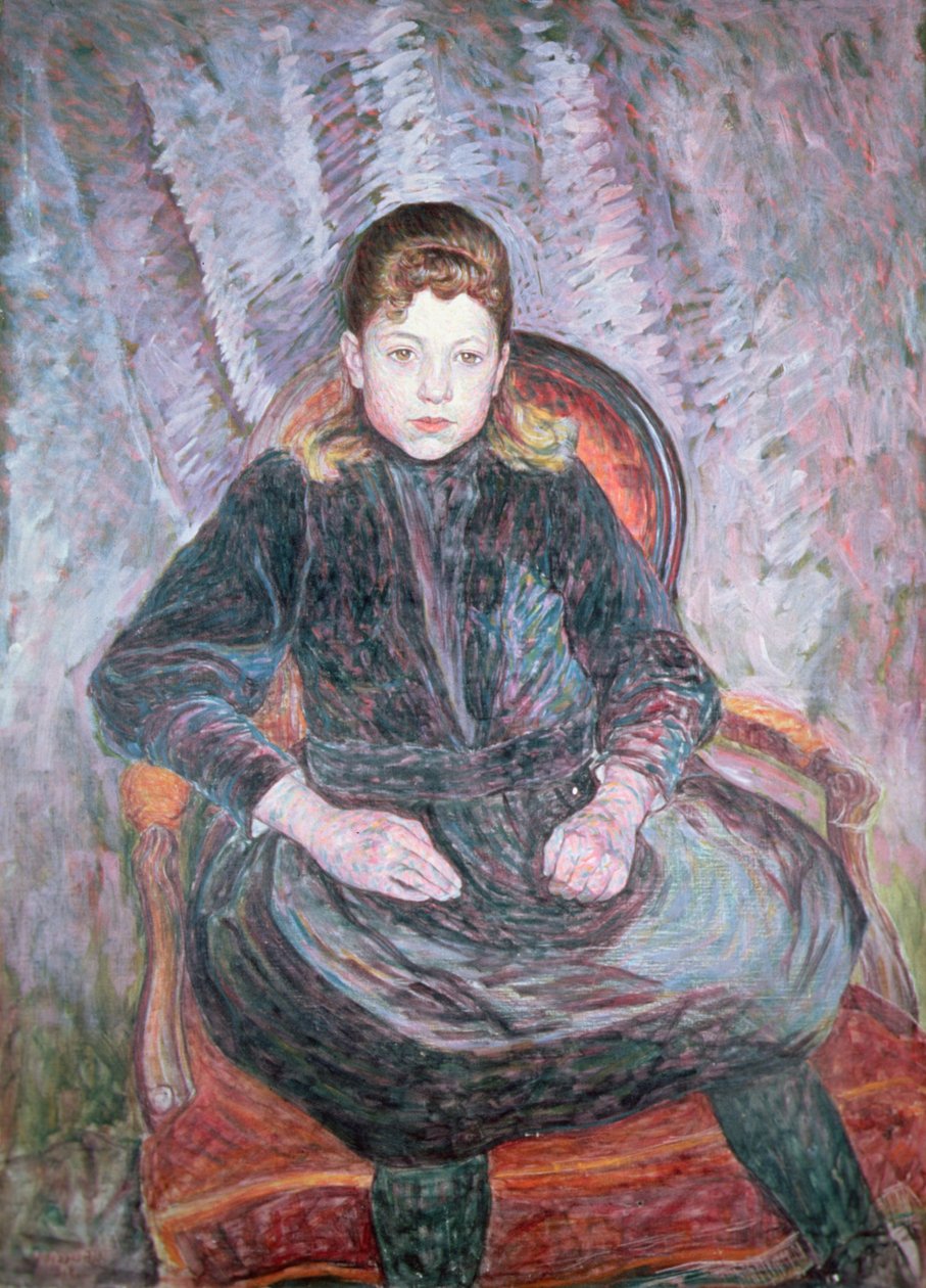 صورة لفتاة صغيرة بواسطة Umberto Boccioni